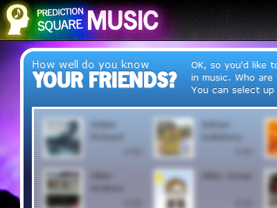 Prediction Square Music facebook game music penguin