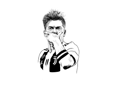 Paulo Dybala design 图标 插图 设计