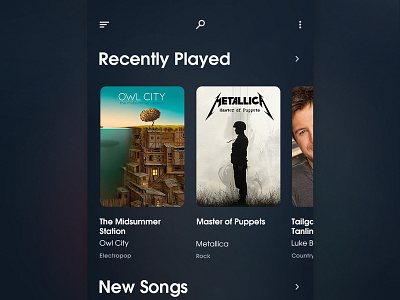 Music Player - UI Design