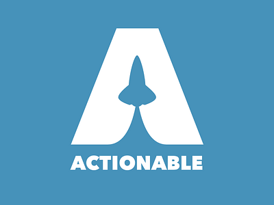 Actionable logo vector