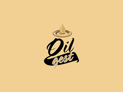 Oil Gest icon illustration logo