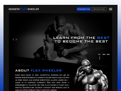 Flex Wheeler ui web