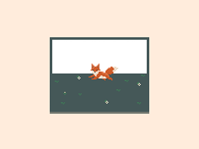 pixel fox doodle fox game illustration pixel pixel art