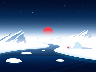 North Pole cold cold nights dreams earth escimo iceberg igloo north pole polar bear sunset wind winter