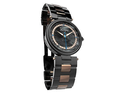 Mother of Pearl 3d design limited edition watches