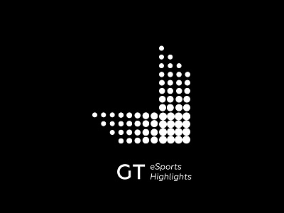 GT eSports Highlights branding cybersports highlights logo mark