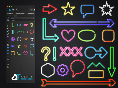 Neon Kit for Affinity Designer