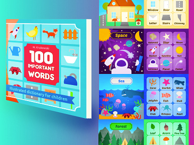 100 Important Words: Illustrated Dictionary for Children