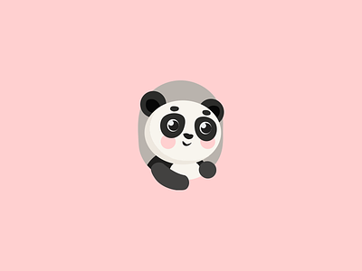 Panda logo illustration