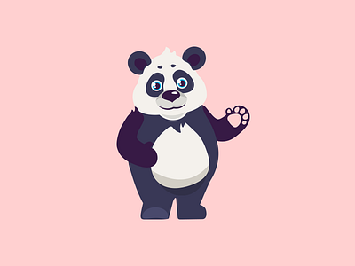 Panda logo illustration