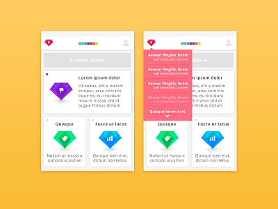 Mobile app app application color colour diamond mobile