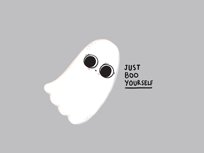 just boo yourself by ceyda koc on Dribbble