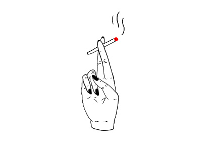 Ɵ art drawing hand illustration smoke tattoo