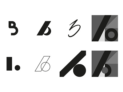 36 Days of Type | B's 36 b days of type logobrandingletteringcircletype squaretypotypography