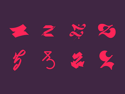 36 Days of Type | Z's 36 36 days of type branding circle days of type lettering logo square type typo typography z