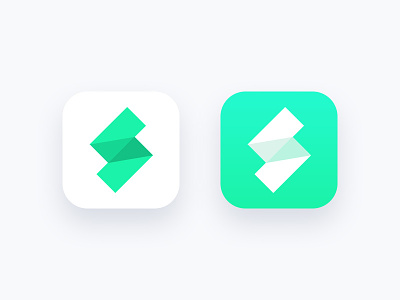 Stride logo branding colorful green icon logo logotype neon symbol type