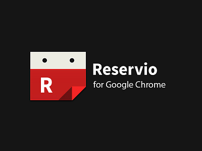 Reservio Rebound app flat fold google icon logo rebound red reservio web white