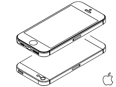iPhone 5 Outlines