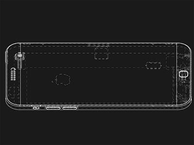 iPhone 6 Concept [WIP] apple concept hidden illustration ios iphone line project rendering school view wip