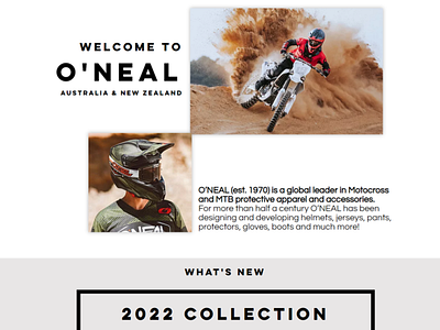 oneal.com.au | Welcome