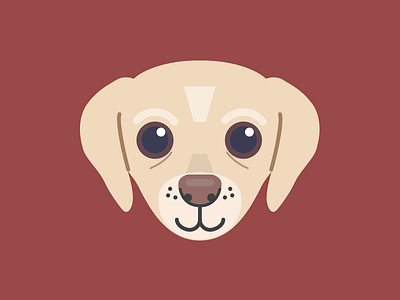 Rusty animal dog illustration pet puppy vector