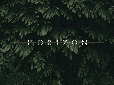 Horizon brand branding horizon icon image logo nature simple wordmark