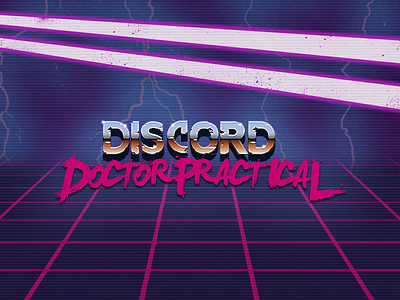 Discord: Doctor Practical // Blood Dragon blood cry discord dragon far game mockup purple retro stylised ubisoft