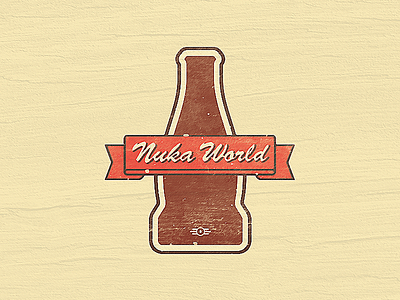 Nuka World bottle dlc fallout icon nuke cola nuka poster sign world
