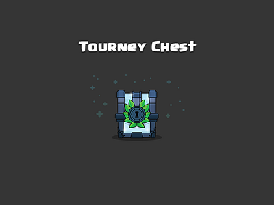 Clash Royale: Tourney Chest box chest clash crate game gold icon illustration iphone magical royale tourney