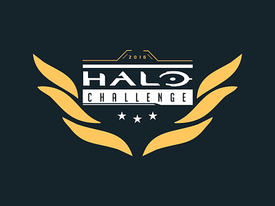 Halo Challenge 2016 2016 challenge chief competitive game halo icon logo master microsoft xbox
