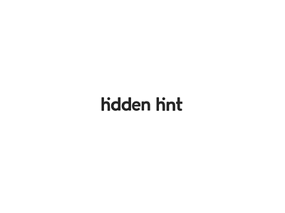 hidden hint hidden hint logo text
