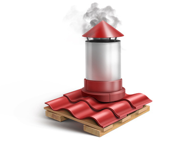 chimney on the roof chimney icon roof