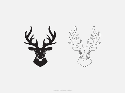Reindeer 2018 design fabriziocotugno graphic illustration illustrator reindeer