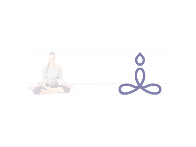 Yoga Line brand design graphic illustrator logo logodesign style