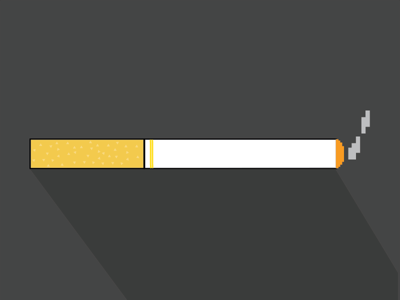 pixel cigarette by Ethan Haveron on Dribbble