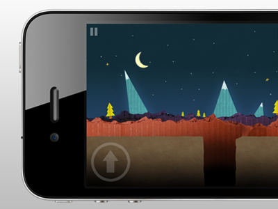 Game Screen Night app apple color design game ios iphone texture