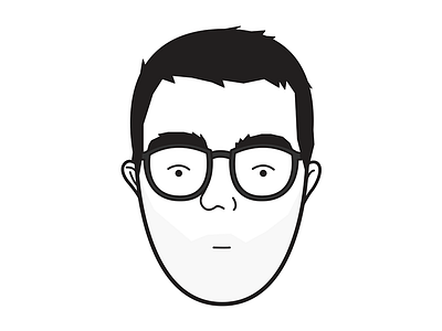 New avatar face icon illustration vector