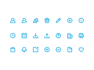 System Icons flat glyphs icon icon set icons interface minimal simple ui vector