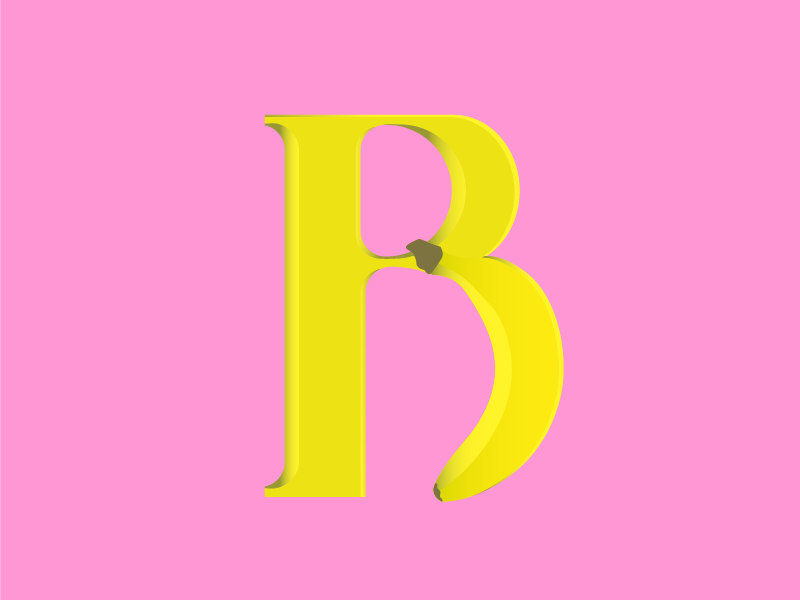 #36daysoftype - B By Jenny Farmare On Dribbble