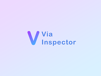 Via Inspector Logo application logo product quick logo