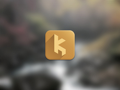 Krossgátur Icon app brown icon ios