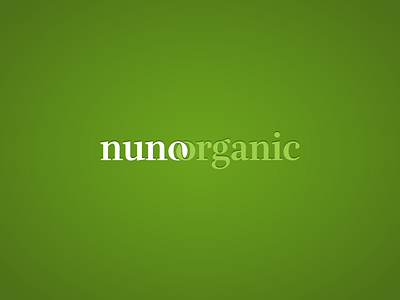 Nuno yet again ecofriendly green logo organic