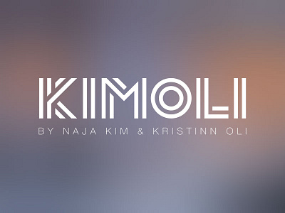 Kimoli Logo hair salon kimoli logo