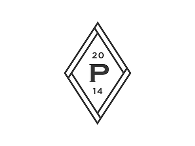 P 2014 branding logo p