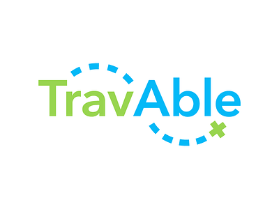 TravAble logo design accessibility app travable travel