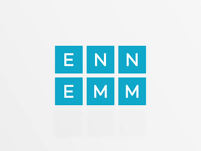 ENNEMM logo loop animation logo