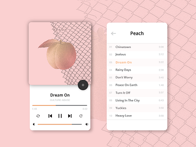 Daily UI #009 - Music Player