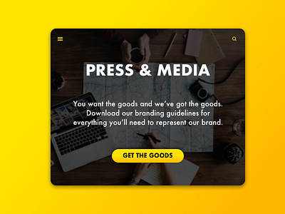 Daily UI 051 - Press Page