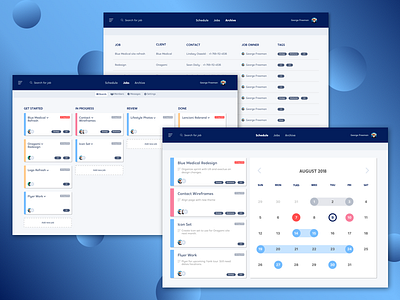 Project Management Tool dashboard kanban product product design project management trello workflow