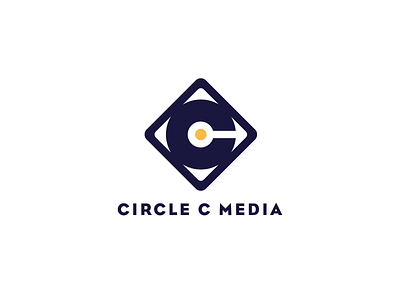 Circle C Media branding c cd packaging circle design logo media screenprinting square tapes vinyl